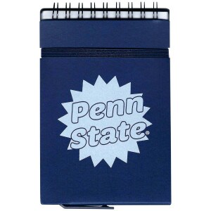 mini notepad with Penn State inside starburst graphic